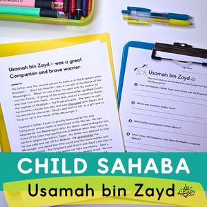 Usamah bin Zayd - Biography Reading Passage for Islamic Studies and English