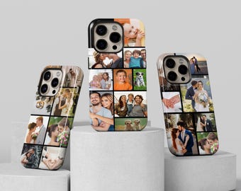 Custom collage iPhone Case, Personalized Phone case, Photo collage iPhone, Custom Photo Case, Personalized Couple Photo, Custom Photo Gift
