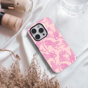 Leopard Print Phone Case iPhone 17, MagSafe Phone Cover, Galaxy S25 Case Leopard, Animal Print, Google Pixel 10 Pro, 9 Pro XL, S24, 16 Pro
