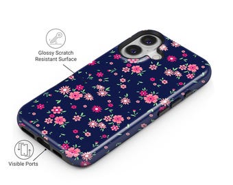 Gorgeous Flower Qrioh Floral Iphone Cover Pink Floral IPhone