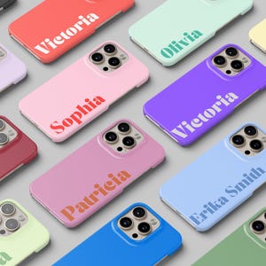 Personalized Name Phone Case, Custom MagSafe Protective Case