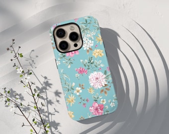 Floral Case for 17 Pro Max, Magsafe iPhone 17 Case, Custom iPhone