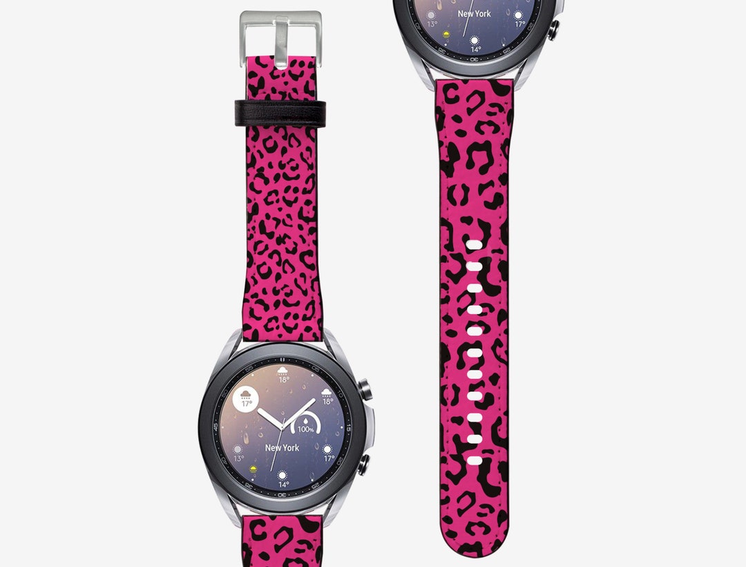 Samsung Galaxy Watch Band Leather Galaxy Watch 5 Pro 4 3 2 1, Galaxy Active 1 2 3 4, Gear