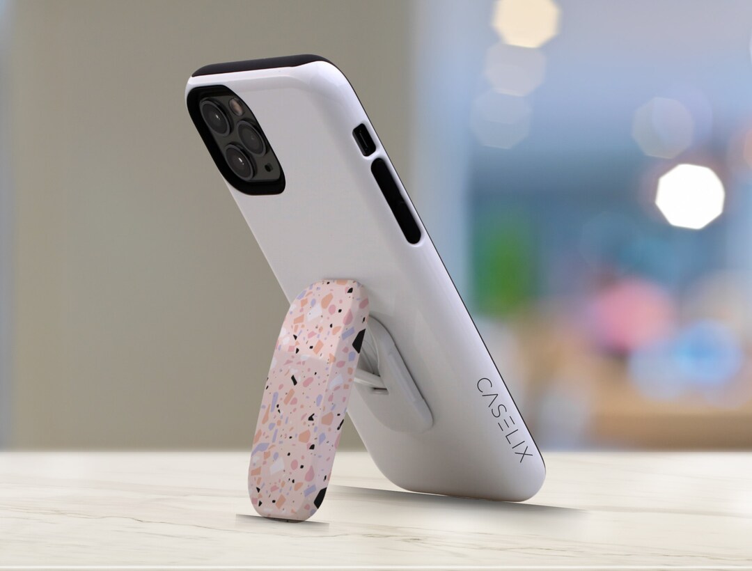 Premium Universal Phone Grip Holder for Secure and Handsfree Usage