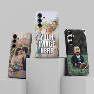 Custom Photo Case Galaxy S25 Ultra, Custom Case S23 Ultra, Photo Phone Case, Custom Phone Case, S24 Plus, S22 Ultra, Custom Case image