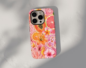 Summer Aesthetic Phone Case, iPhone 17 Case, iPhone 17 Pro Max, iPhone 17e MagSafe Case for Women, Samsung Galaxy S26 Ultra S25 FE Case
