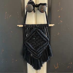 Macrame Wall Hanging- Black