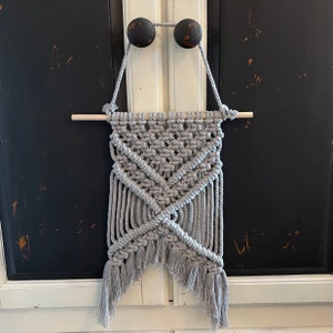Macrame Wall Hanging- Gray