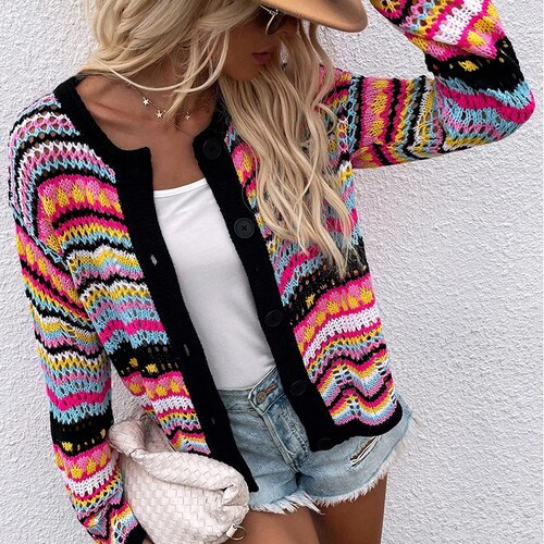 Crochet Cardigan I Boho Cardigan I Knit 
