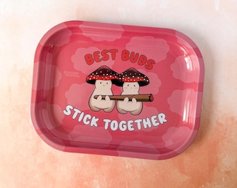 Best Buds Stick Together Mushroom Rolling Tray