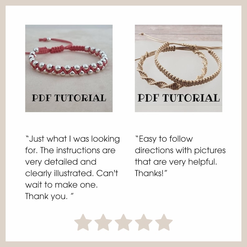 Basic Knots & Patterns Tutorial ~ Beginner Friendly, Instant Download, Jewellery Making, DIY Jewelry, Do It Yourself image 8