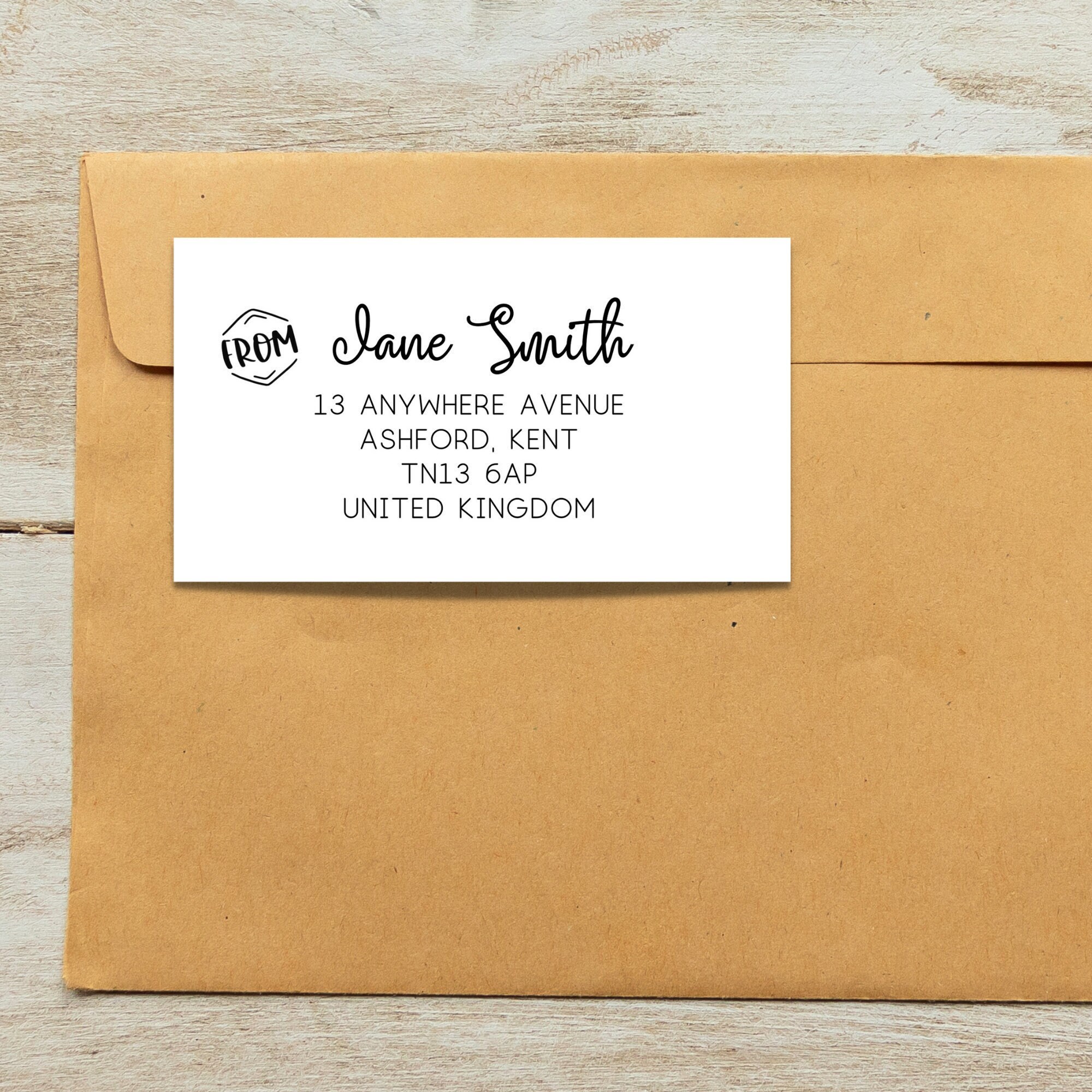 Return Address Stickers