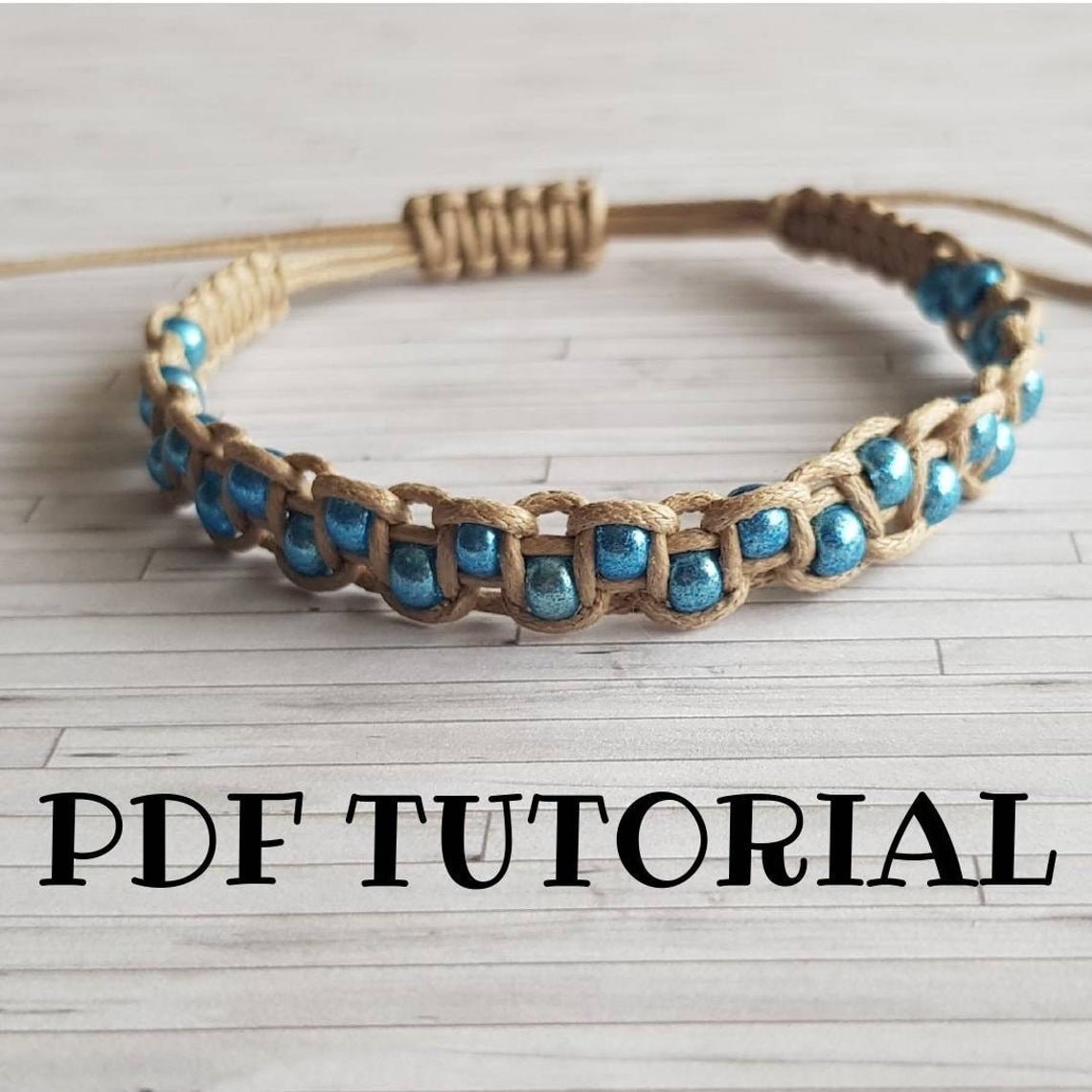 Macrame bracelet with beads instructions online