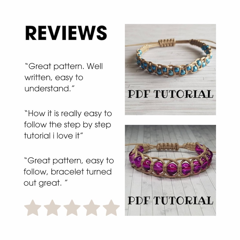 Basic Knots & Patterns Tutorial ~ Beginner Friendly, Instant Download, Jewellery Making, DIY Jewelry, Do It Yourself image 7