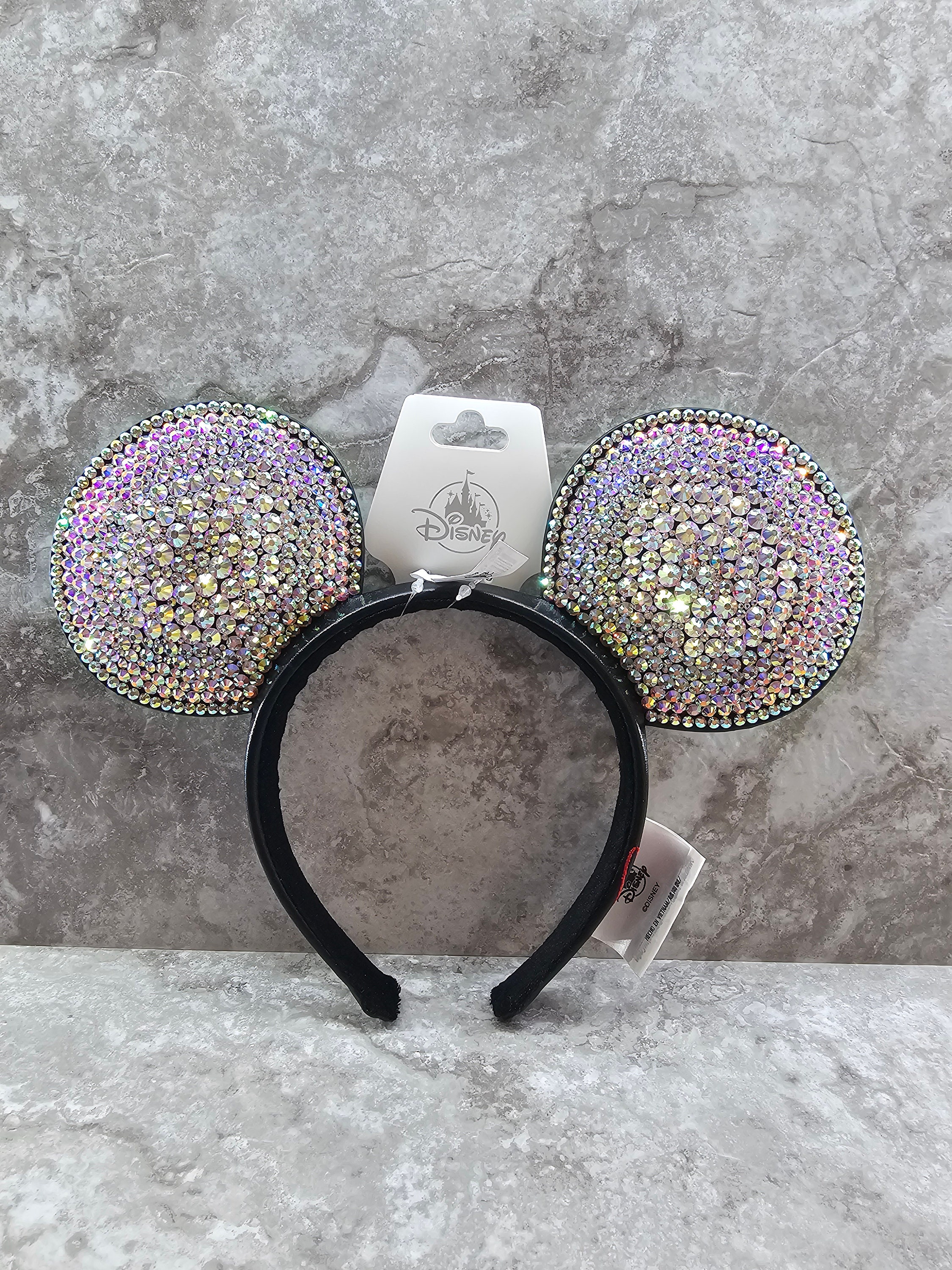 Rhinestone / Blinged Mickey Mouse Ear Headband - Etsy display picture 2
