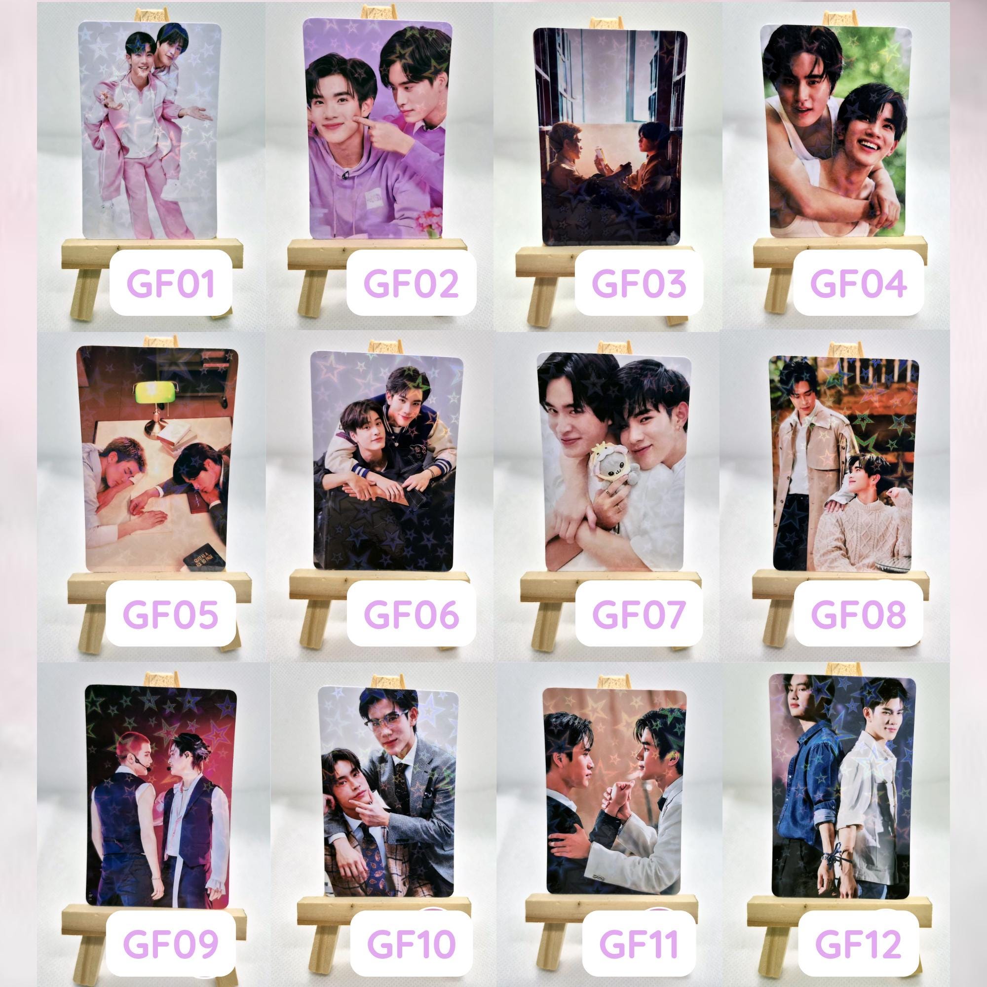 Geminifourth Unofficial Photocards | Double Sided | Thai BL