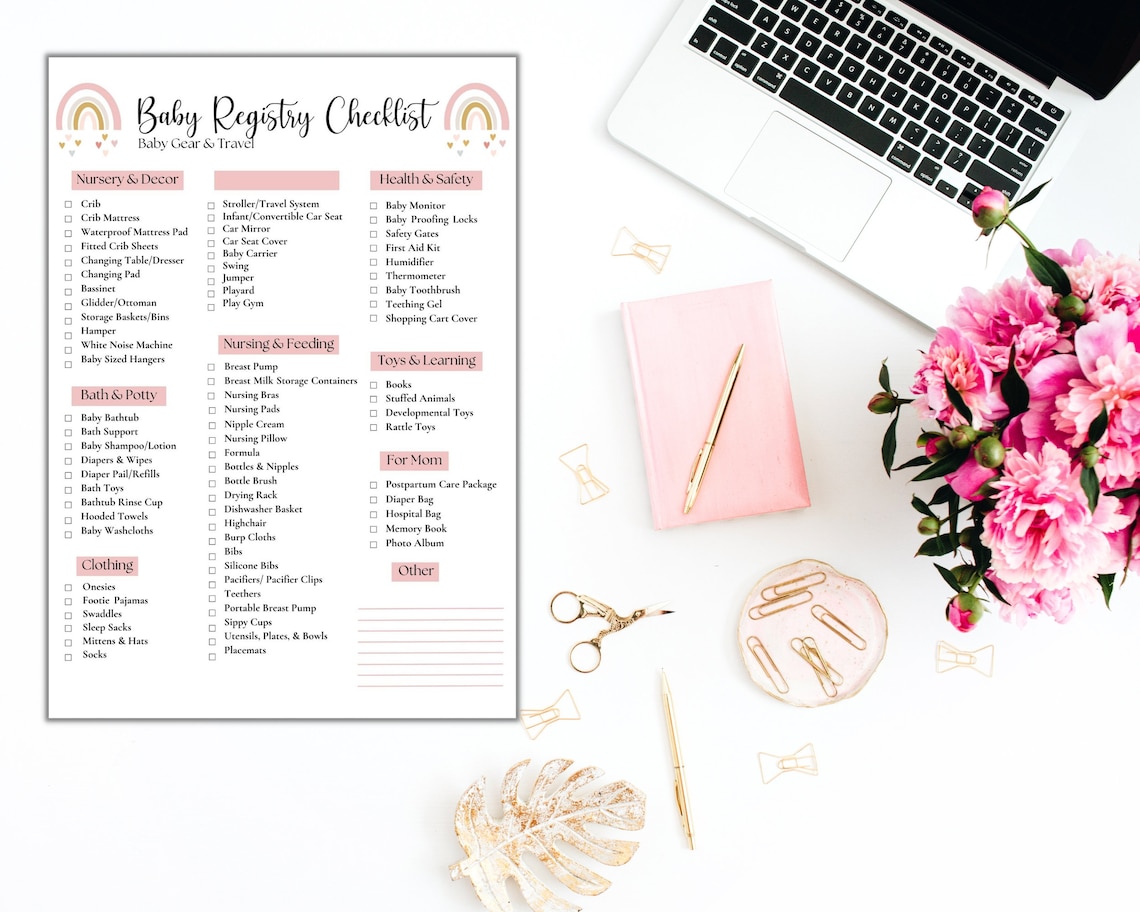 Infant Checklist Baby Registry Checklist, Baby Checklist, Baby Registry, Baby Infant ...