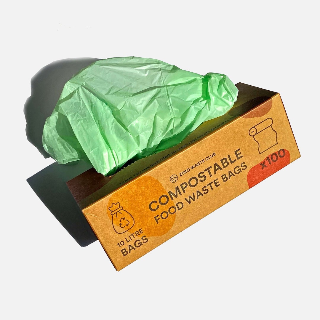 Compostable Bin Bags, Bin Liners, 10 Litre Bags, Cornstarch Bin Bag, Pk
