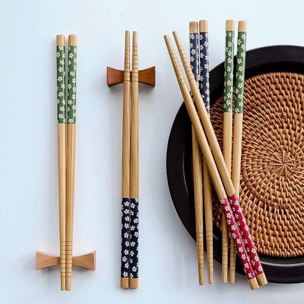 Bamboo Chopsticks, Natural Wood, Handmade Chopsticks