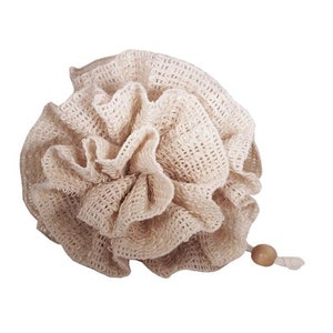 Sisal Shower Puff, Body Exfoliator, Shower Scrunchies, Biodegradable Shower Puff Large (sisal)