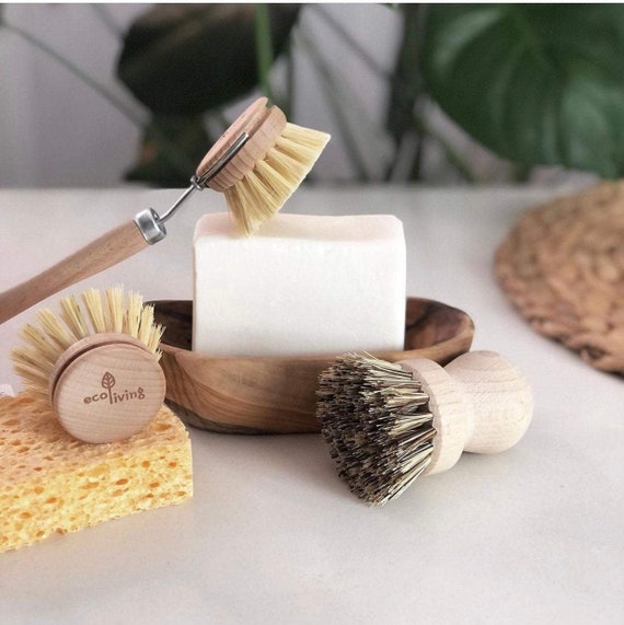 Wooden Dish Washing Brush With Long Handle 