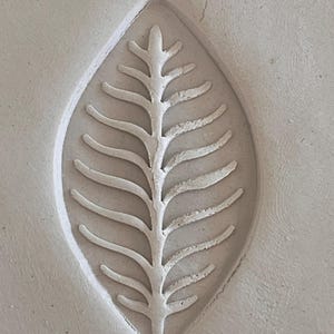 Leaf Stamp for Ceramics, 5cm Woodblock, Clay, fabric, Pottery, journalling. Forest Leaf Nature Design. Maplewood