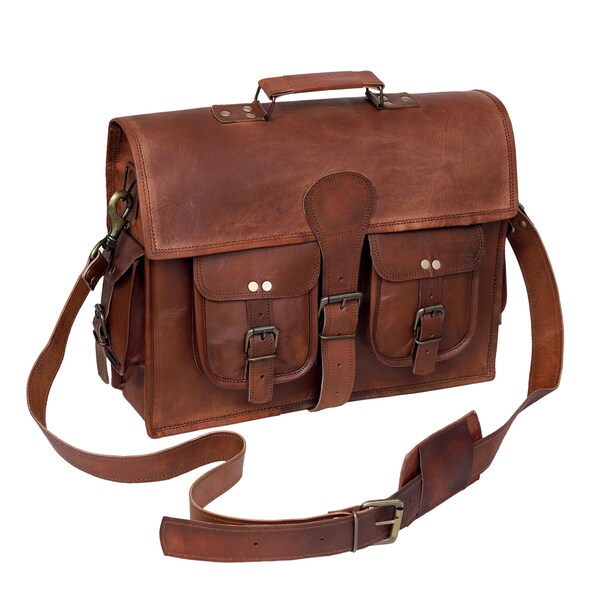 Mens Leather Satchel - Etsy