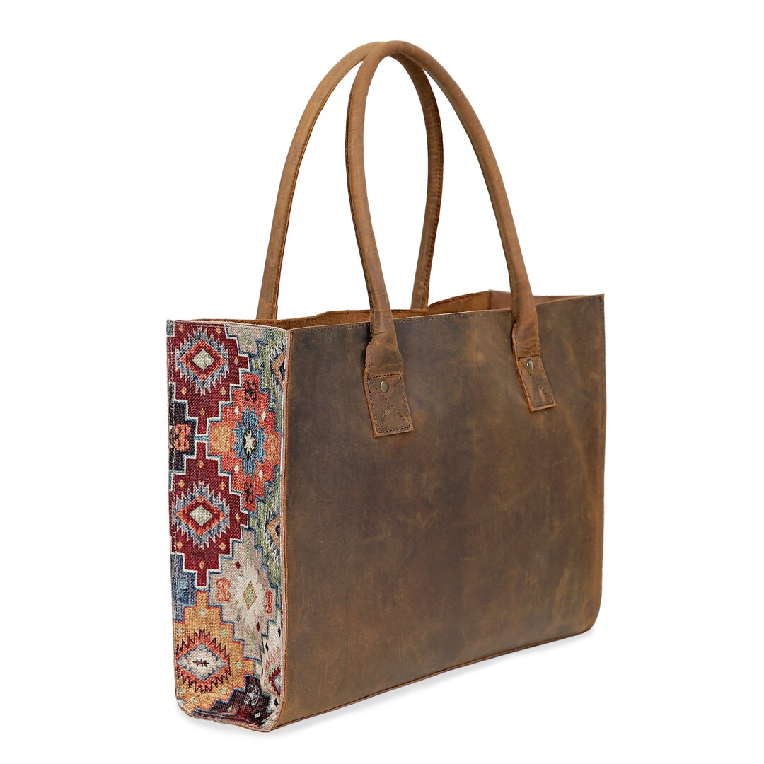 Leather Tote Bag Gift for Women Leather Gift Bags Work Bag Etsy