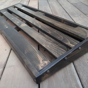 Handcrafted Guitar Pedalboard