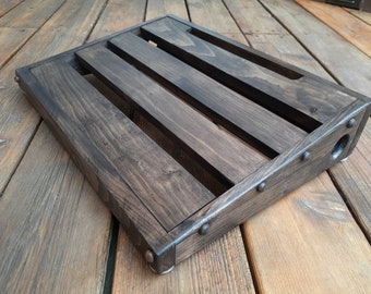 Handcrafted Pedalboard