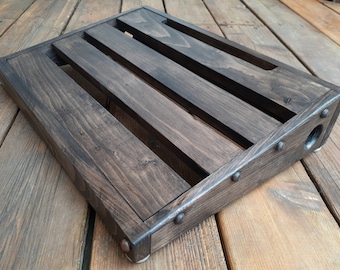 Handcrafted Guitar Pedalboard