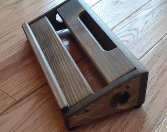 Handcrafted Desktop Synthesizer Stand / Guitar Pedalboard