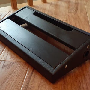 Handcrafted Taurus Black Tolex Guitar Pedalboard