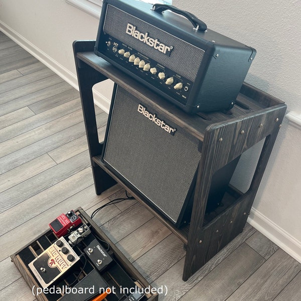 Handcrafted Amplifier Head and Cabinet Stand