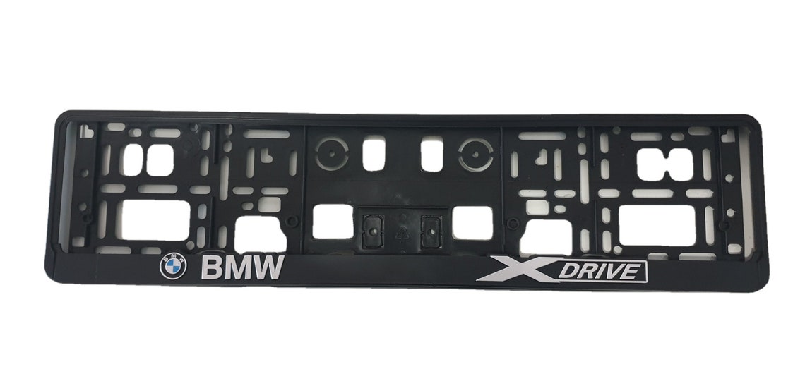 2x BMW xDrive License Number Plate Holders / Frames x5 x6 Etsy