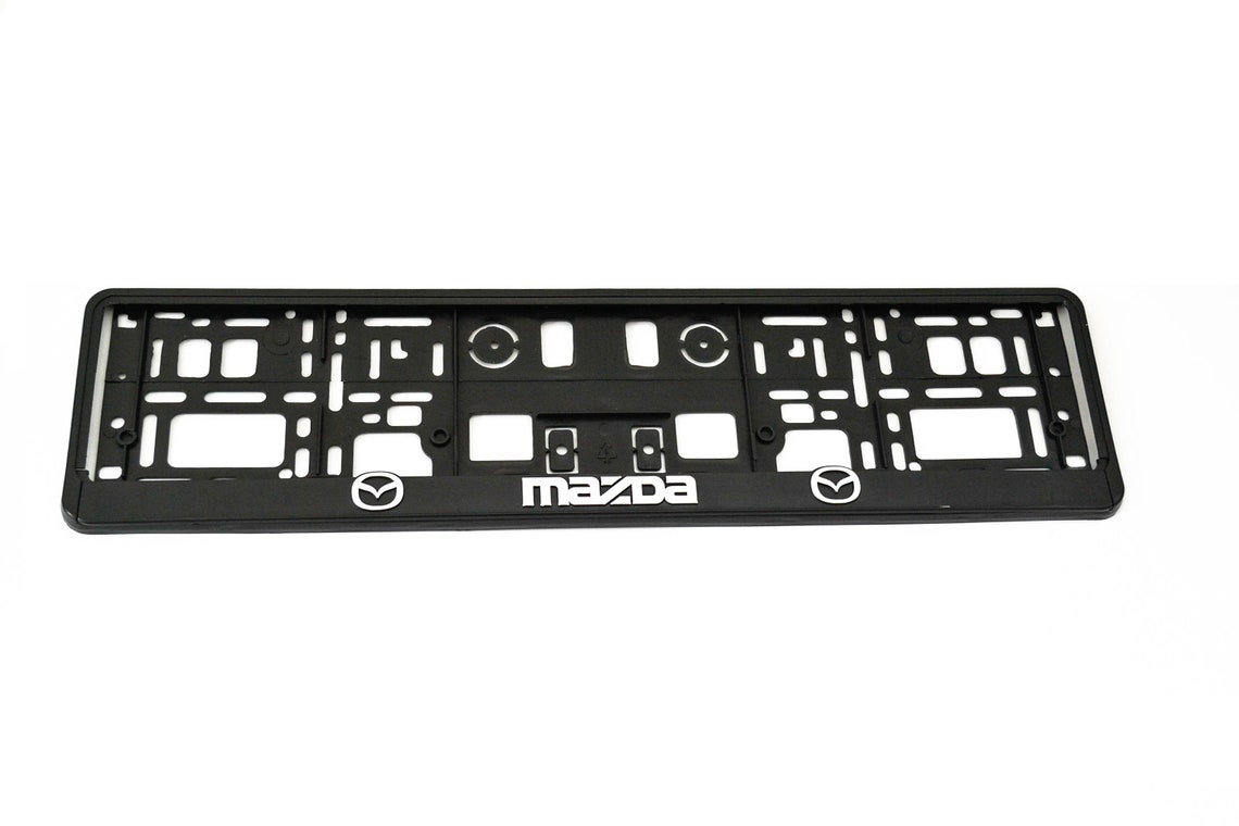2x MAZDA License Number Plate Holders / Frames 2 3 6 CX30 Etsy