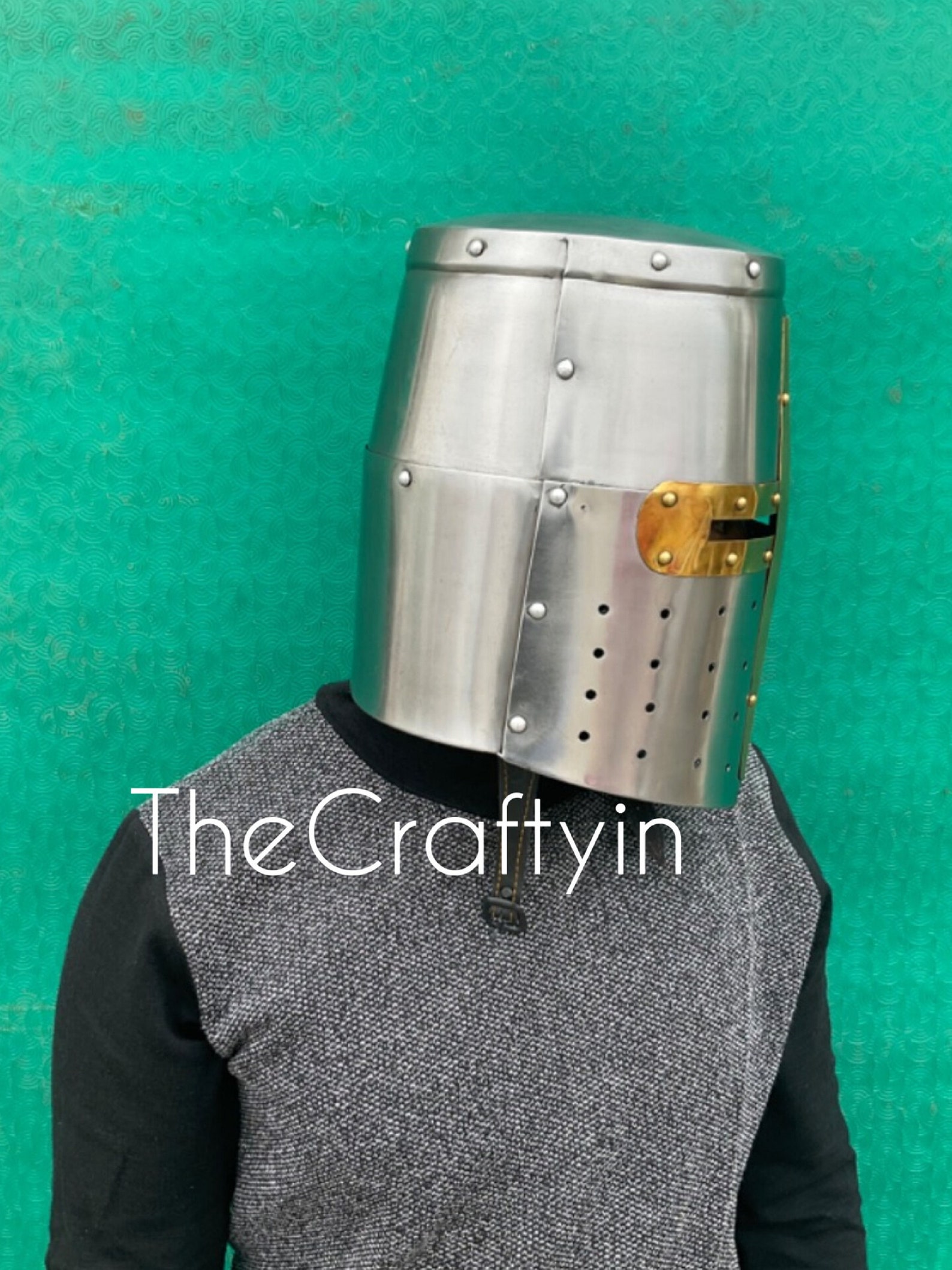 Ppl Helmet Medieval Templar Crusader Knight Armor Helmet Greek - Etsy