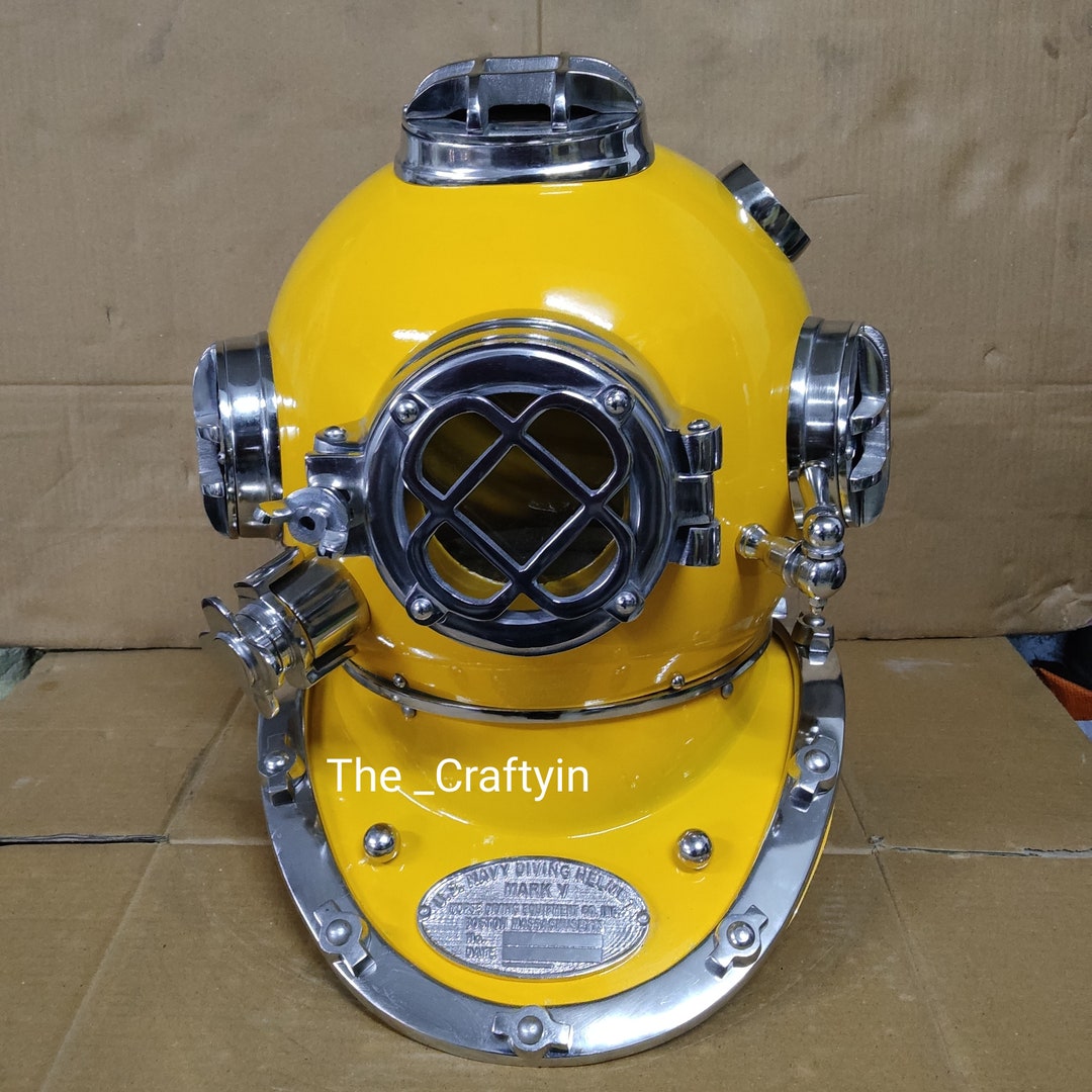 New Diving Helmet Mark V Helmet US Navy Helmet Marine Helmet Etsy