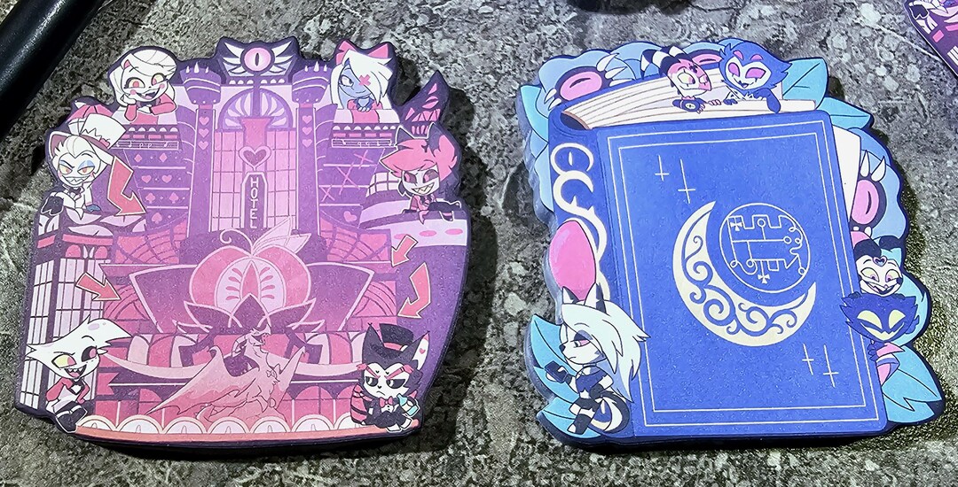 Helly R Sticky Note Sticky Notes - Hazbin Hotel/ Helluva Boss - Etsy