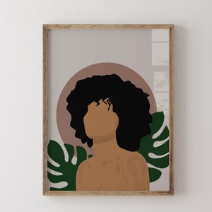 Woman Wall Art - Feminism Art Print - Boho Wall Decor