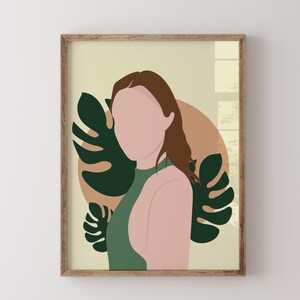 Woman Body Art - Feminism Art Print - Boho Wall Decor