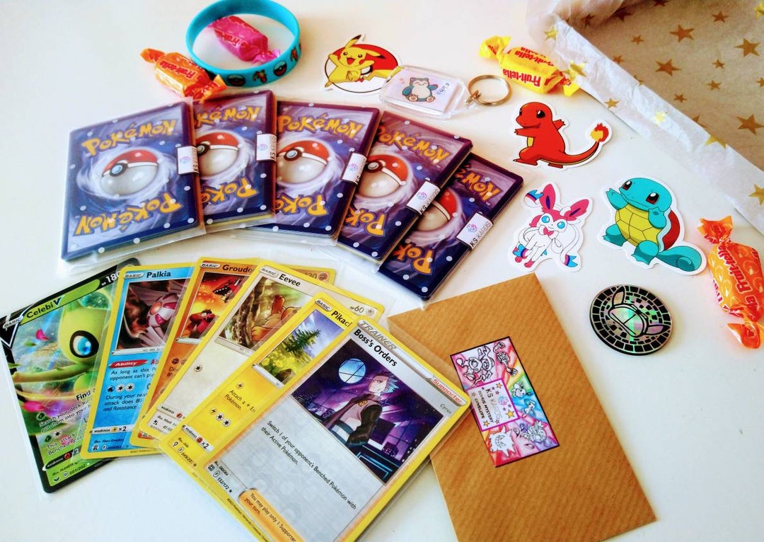 Pokemon Gift Box letterbox Size Perfect Gift for Any Etsy