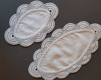 Vintage Patchwork-Tischdeckchen