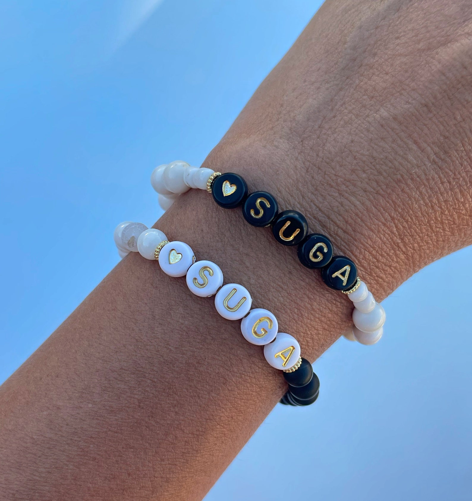 BTS Suga Bracelet Yoongi Bangtan BTS Kpop Etsy