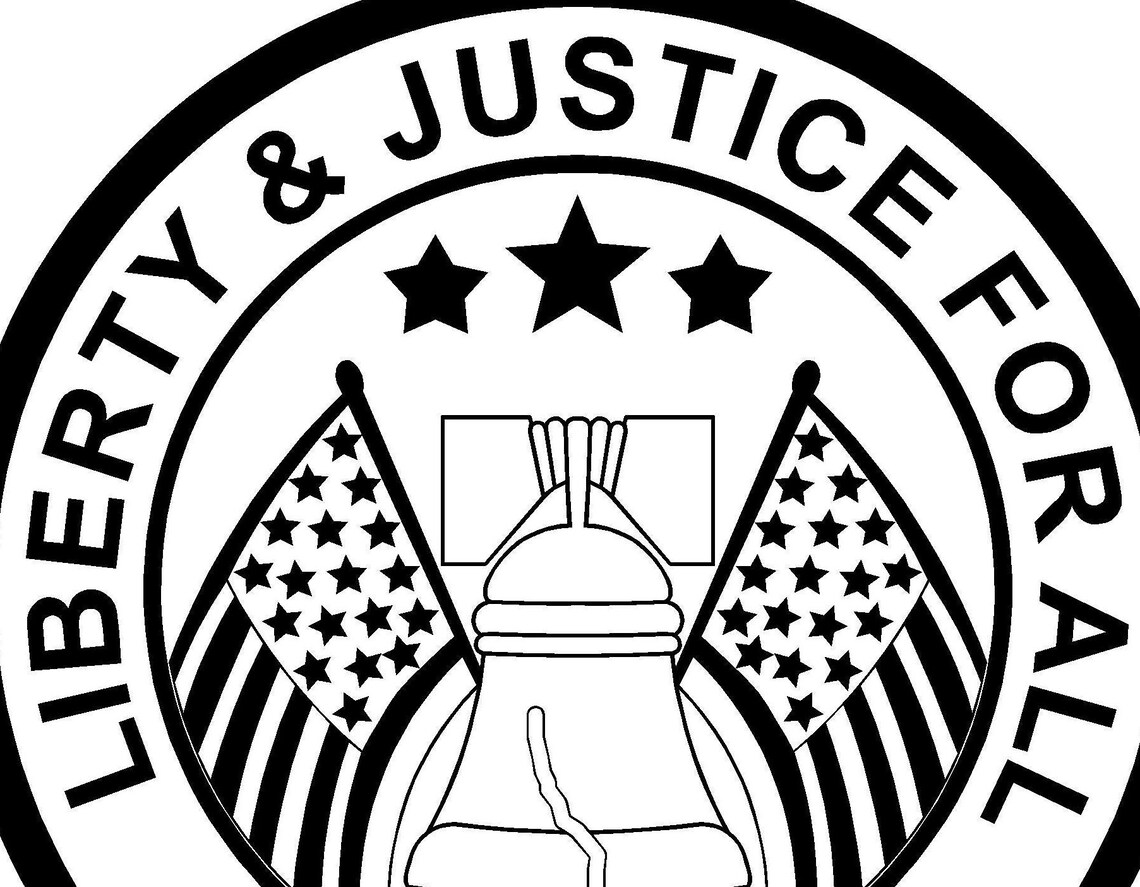 Liberty & Justice for All Etsy