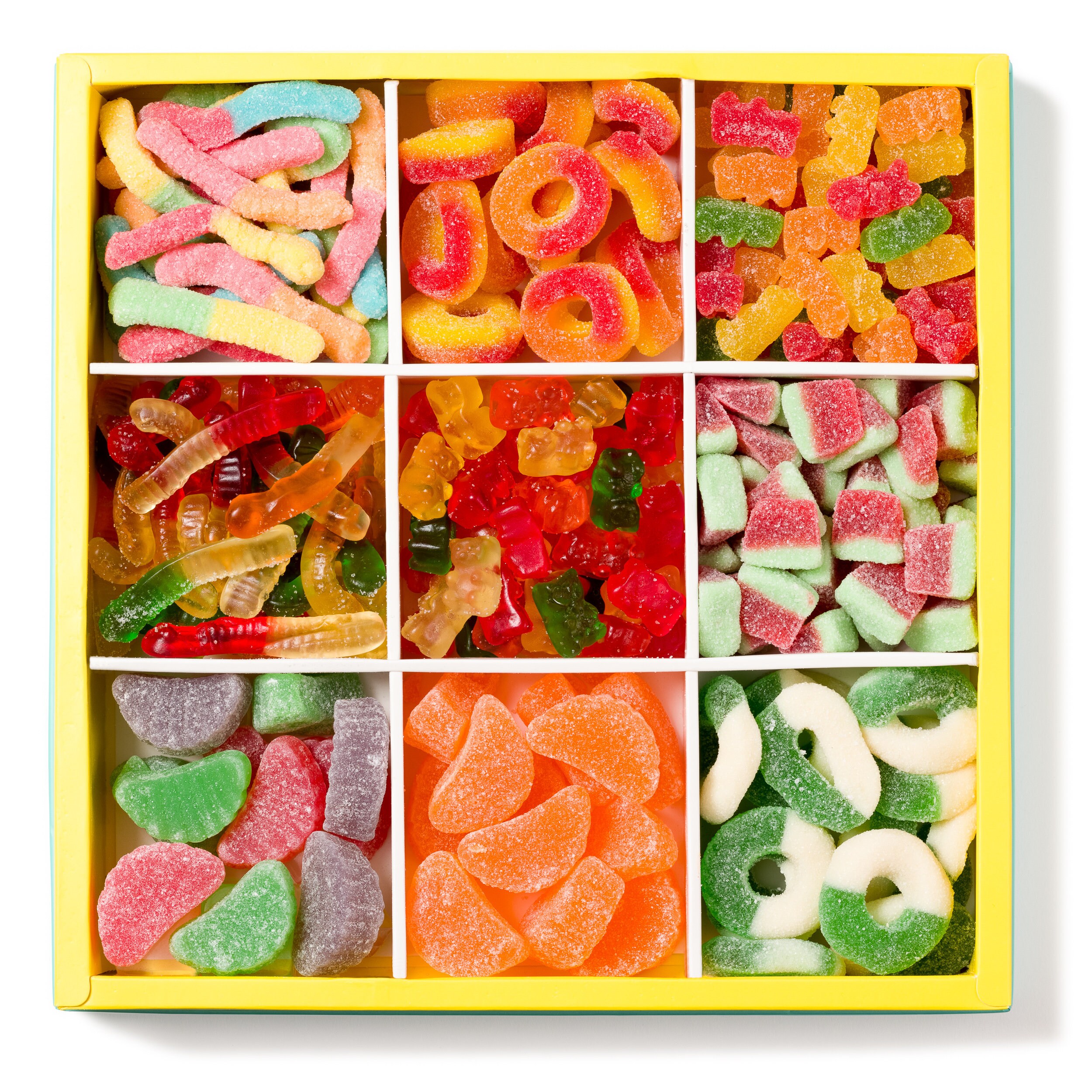 Candy Gift Box Sweets Gift Box Gourmet Candies Birthday Etsy