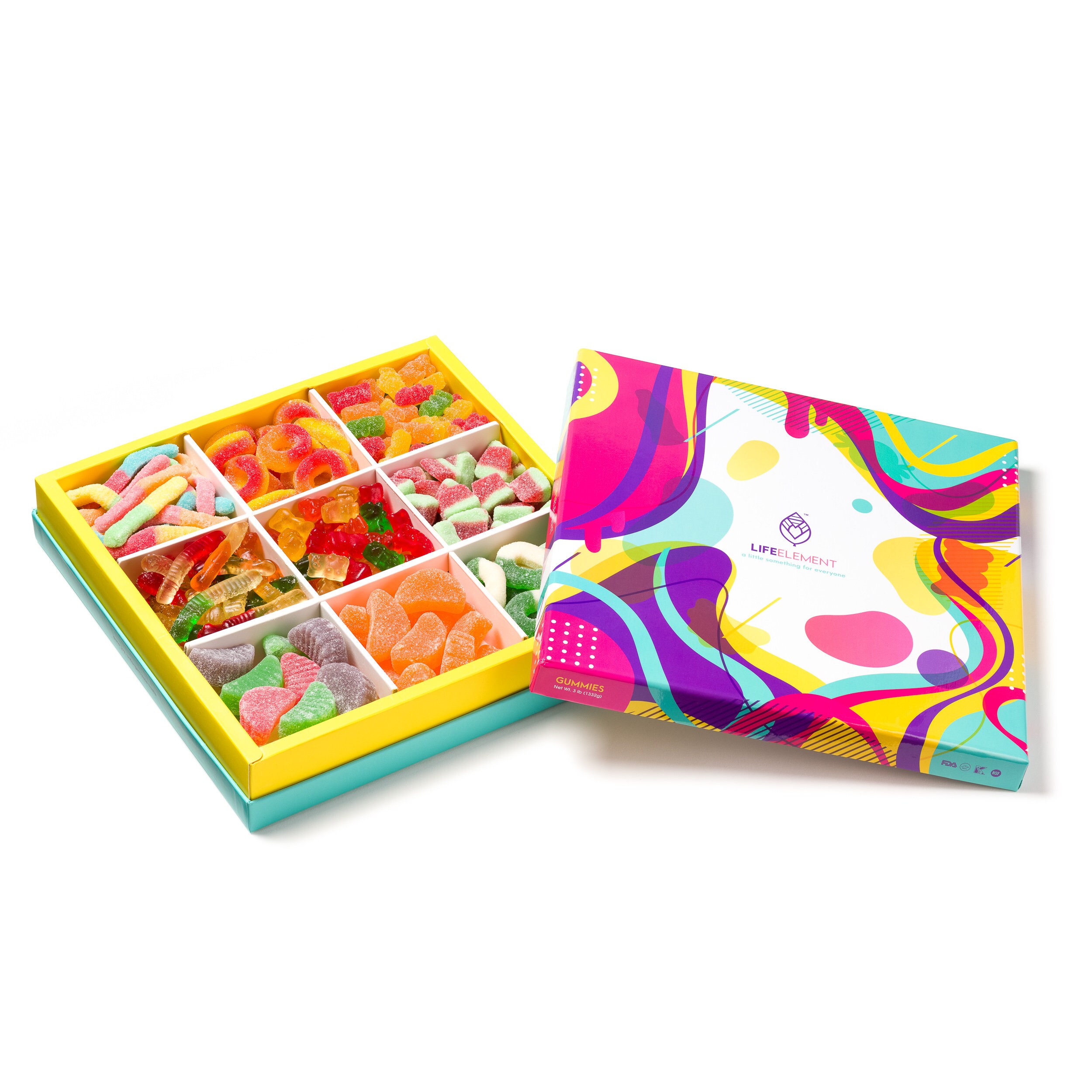 Candy Gift Box Sweets Gift Box Gourmet Candies Birthday Etsy