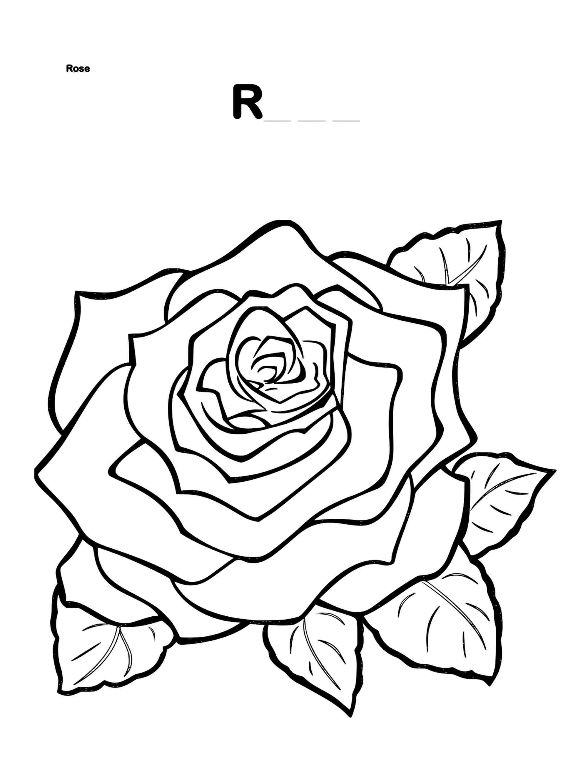 Children Flowers Coloring Book without pre-colored flowers | Etsy