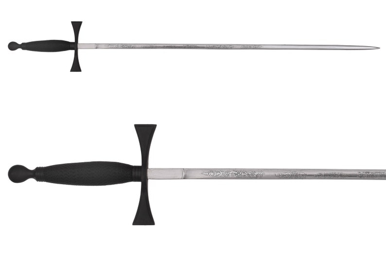 Shops Ritual Sword with Black Cross Guard, 32