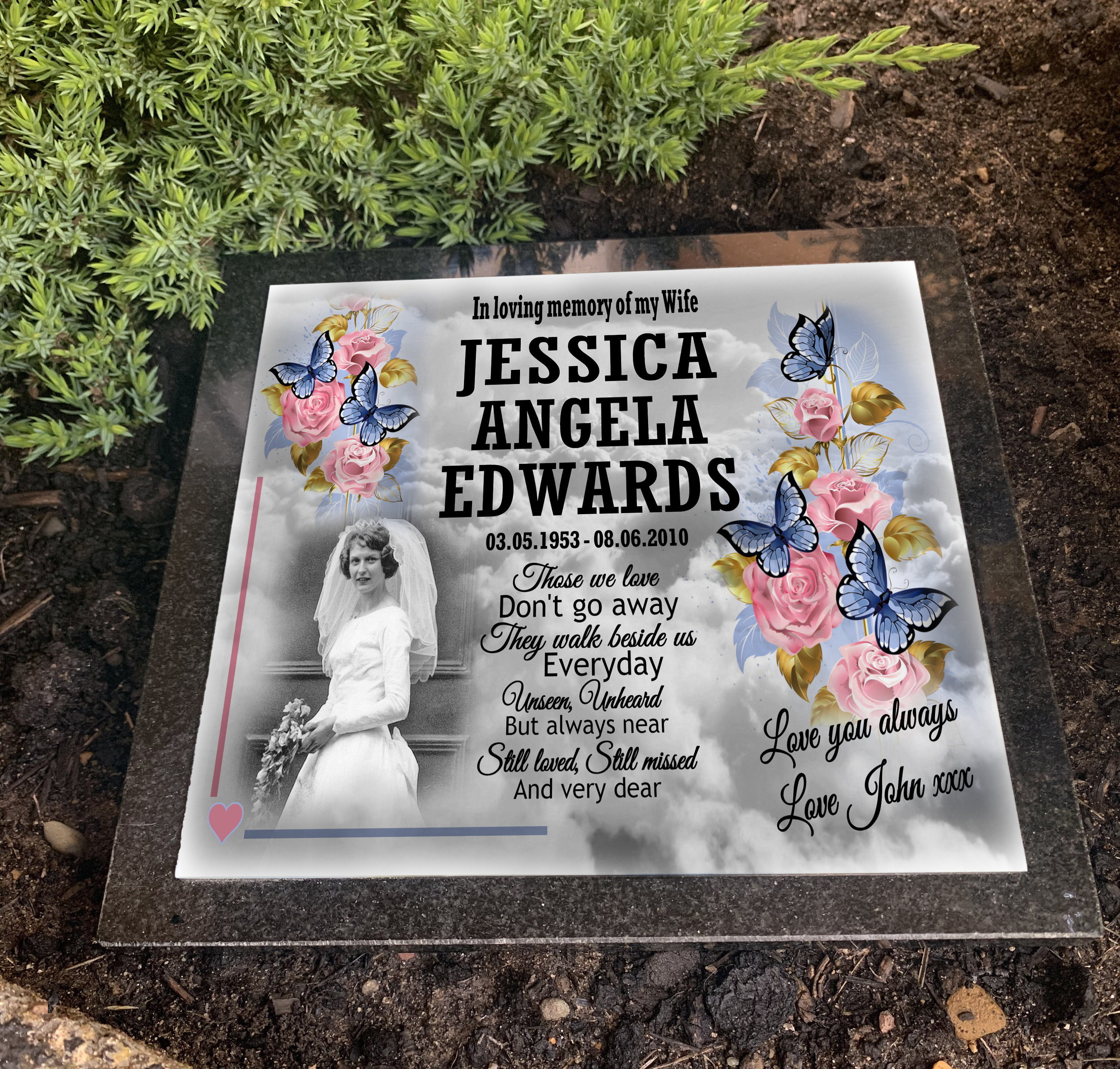 Baby Infant Loss Stillborn Solid Granite Headstone Grave Etsy UK